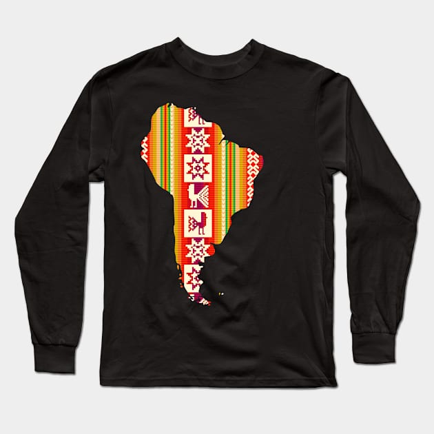 South American Long Sleeve T-Shirt by johnnie2749